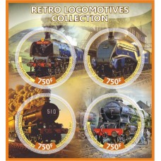Транспорт Коллекция ретро локомотивов